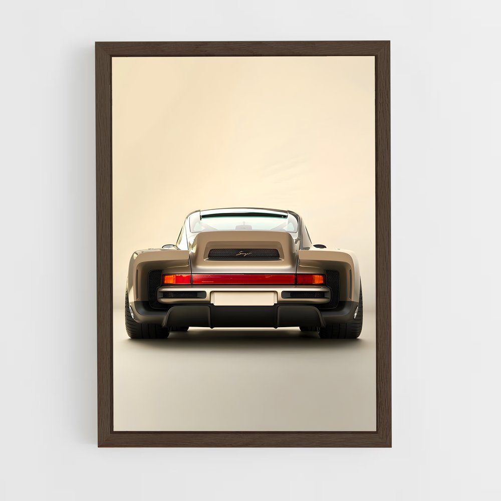 Poster Dls turbo éblouissant – affiche Voitures Singer (vue 5)